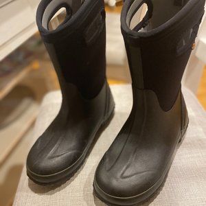 BOGS - Classic Black Rain Boots (Never Worn)